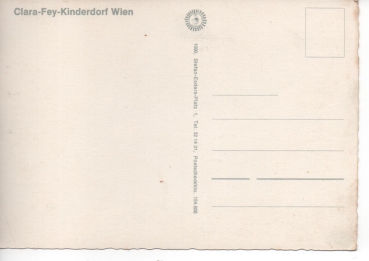 Ansichtskarte Clara-Fey-Kinderdorf, Wien